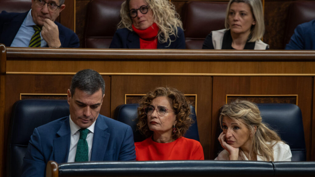 parte del equipo del PSOE en el congreso de los diputados