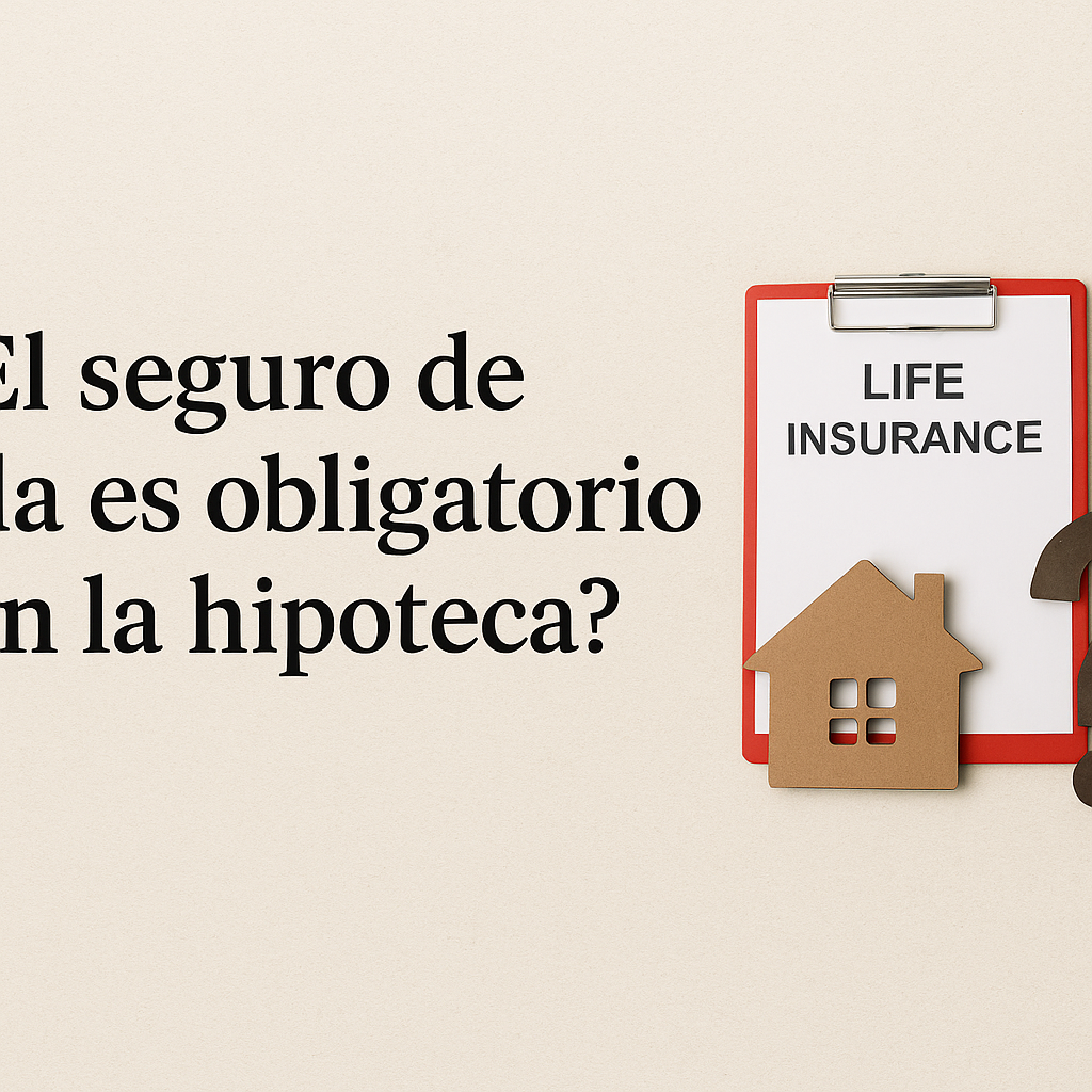¿es el seguro de vida obligatorio para la hipoteca?