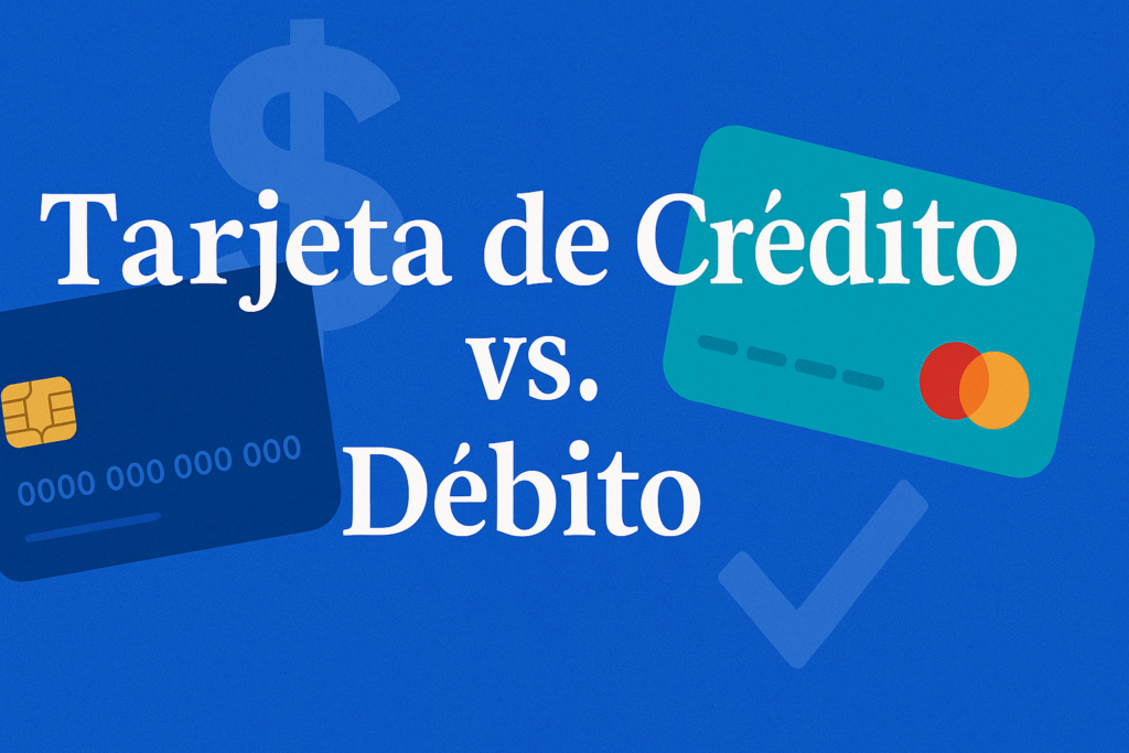 Tarjeta de Crédito vs. Débito